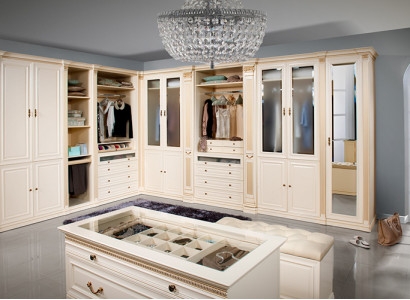 Large Wardrobe Unit Walk-In Closet - Verona System 15